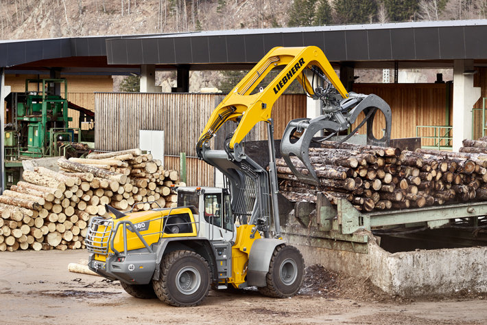 Liebherr L 580 LogHandler XPower® debuts at Ligna 2023